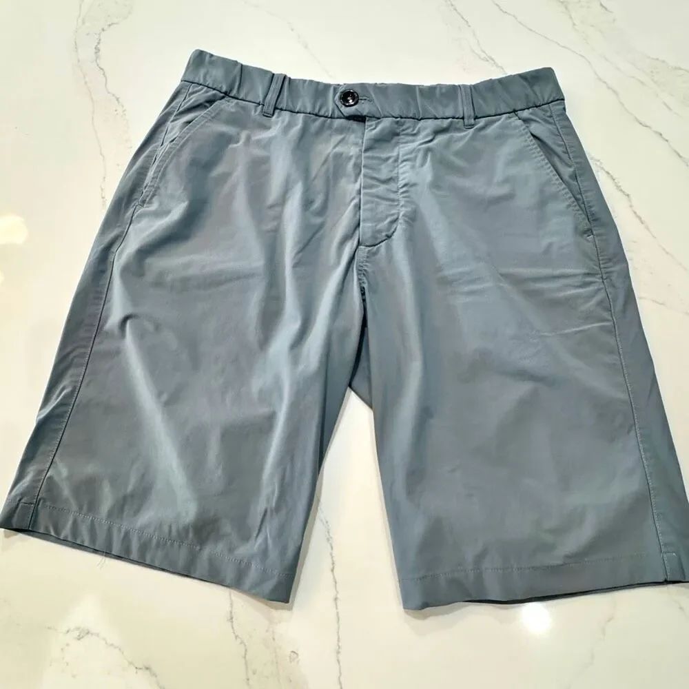 Grayson Montauk performance Shorts. Storm blue color. Size 35.